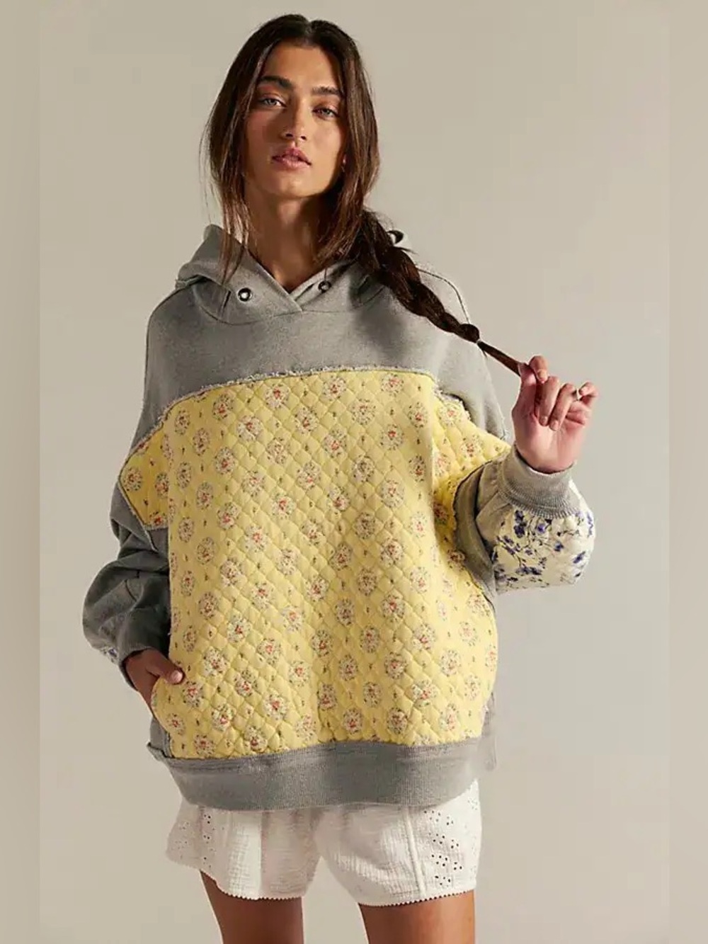 NWT We The Free Get Ditsy Hoodie